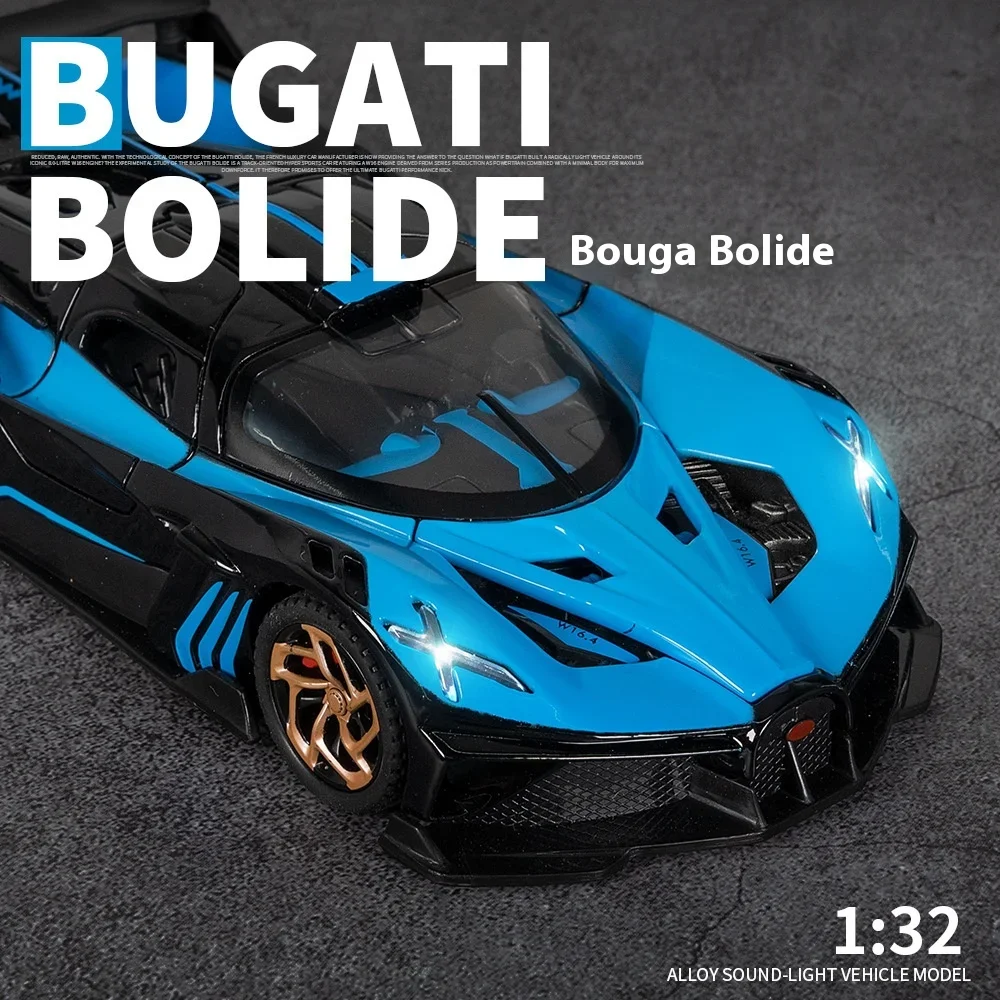 1:32 Scale Bugatti Bolide Supercar Model 5 1:32 Scale Bugatti Bolide Supercar Model - Image 5