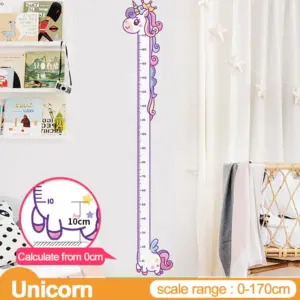 Cartoon Animals Height Measure Wall Sticker 15 S972911e4d6014dc2abb3de043bc7bad4o
