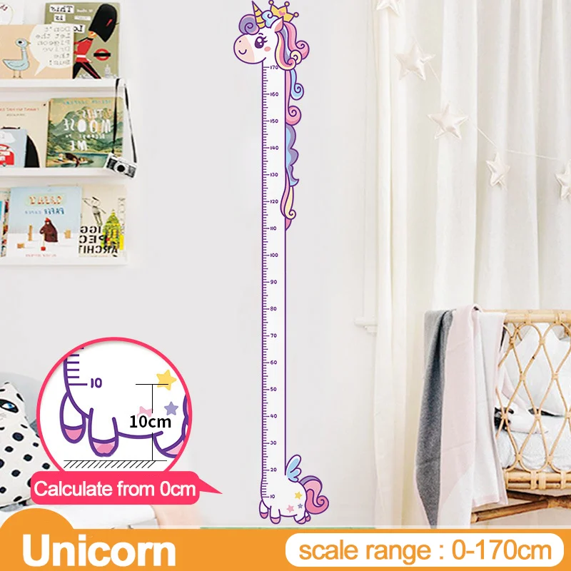 Cartoon Animals Height Measure Wall Sticker 7 Cartoon Animals Height Measure Wall Sticker - Image 7