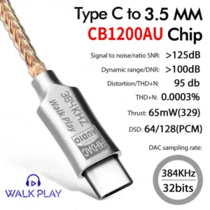 Type C to 3.5mm DAC Audio Adapter CB1200AU 11 S974588f2c6d044e8bd08117fb0d2ca29C 1