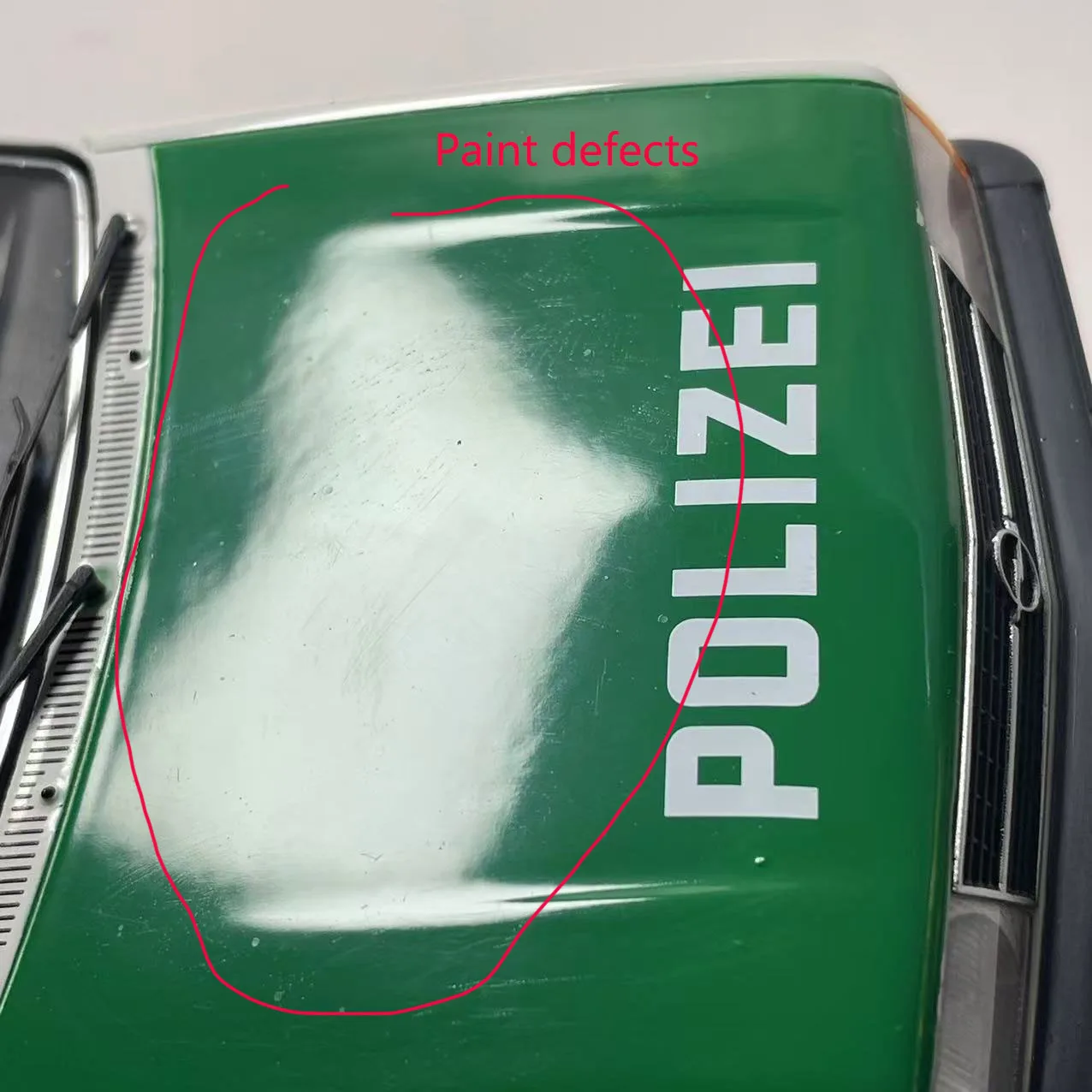 T9 Opel Kadett D Police Car Model 1:18 Scale 8 T9 Opel Kadett D Police Car Model 1:18 Scale - Image 8