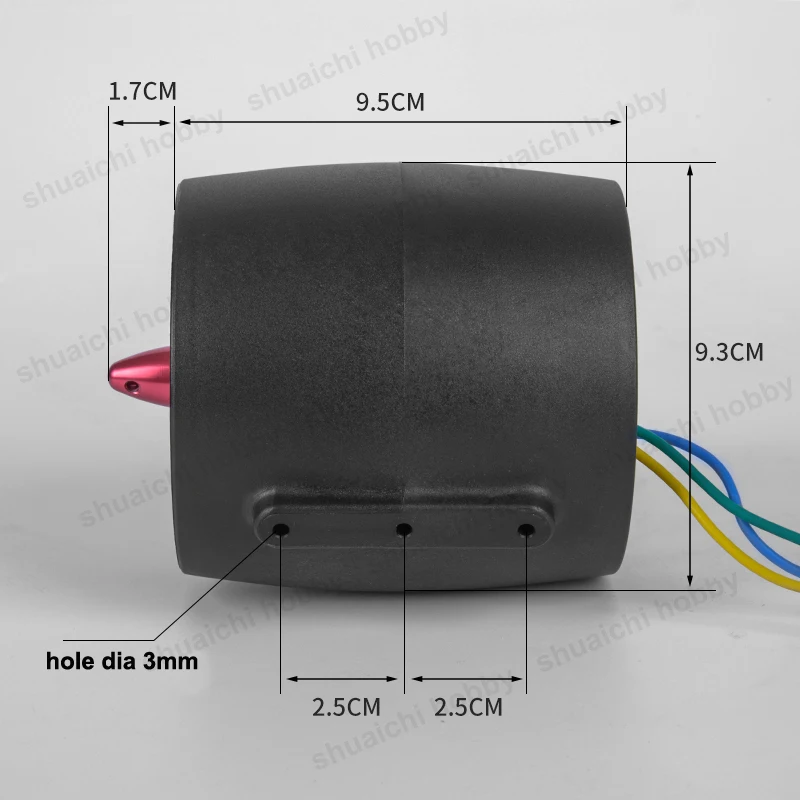 Waterproof Brushless Motor Underwater Thruster 3 Waterproof Brushless Motor Underwater Thruster - Image 3