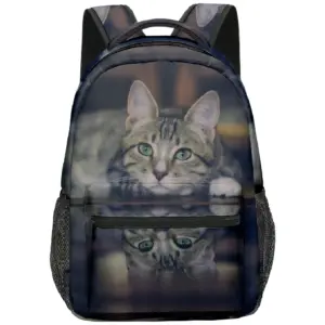 Cute Cat Pattern Waterproof Backpack 35 S9805b850e1ac4778aaace5616609d946S