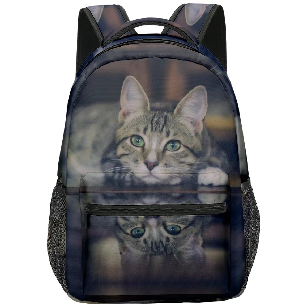 Cute Cat Pattern Waterproof Backpack 12 Cute Cat Pattern Waterproof Backpack - Image 12