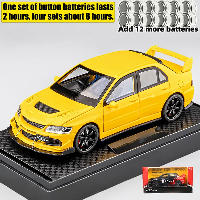 1:32 Mitsubishi Lancer Evolution IX Diecast Model 14 1:32 Mitsubishi Lancer Evolution IX Diecast Model - Image 14