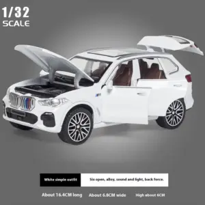 Luxury BMW X5 1:32 Diecast Model Car 17 S984b3bf65af44dc9adbdd6f9e719ed390