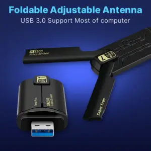 Fenvi WiFi 7 USB Adapter BE6500 6500 Mbps 9 S984cba1df8fc4b508d8216fcaad2f98dq