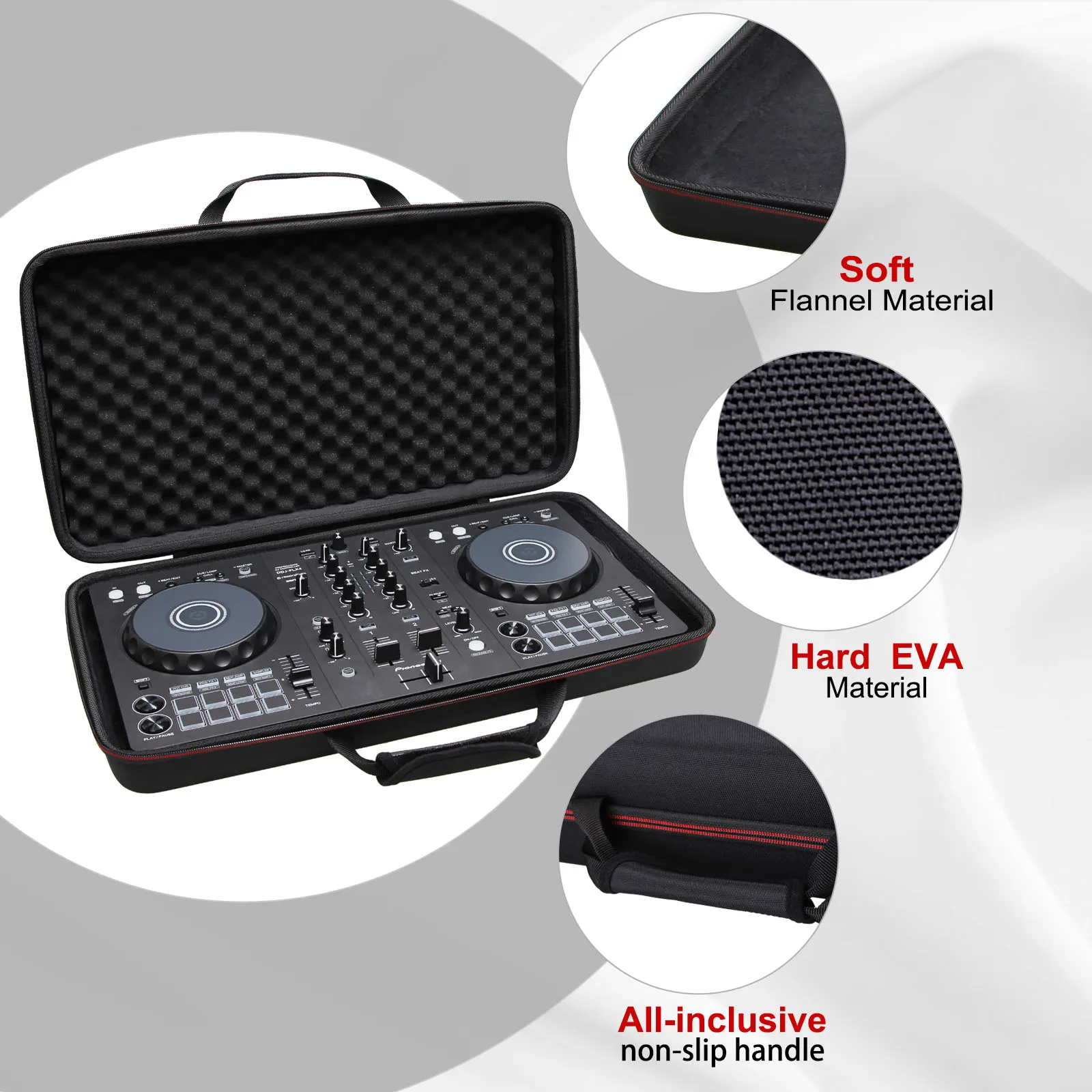 Pioneer DJ Controller Hard Case Protection 2 Pioneer DJ Controller Hard Case Protection - Image 2