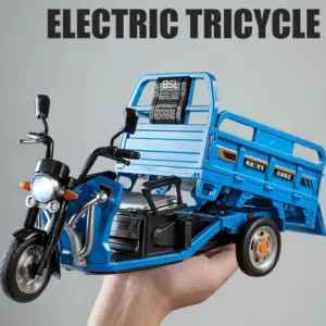1:12 Scale Electric Tricycle Alloy Model