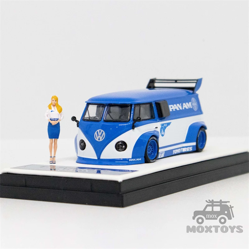 TIME MICRO 1:64 T1 Van PAN AM Diecast Model 3 TIME MICRO 1:64 T1 Van PAN AM Diecast Model - Image 3