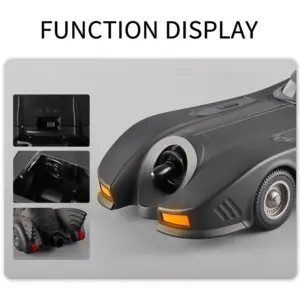 1/18 Scale Black Diecast Batmobile Model 13 S9a297b2c48d9450bb8e2338a14fee8d8p