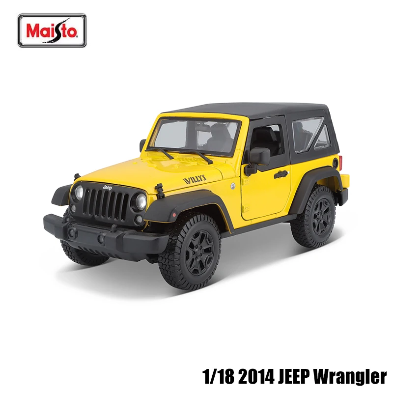 Maisto 1:18 2014 JEEP Wrangler Diecast Model 9 Maisto 1:18 2014 JEEP Wrangler Diecast Model - Image 9