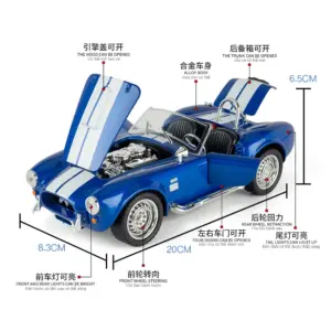 1965 Ford Shelby Cobra 427 S/C Diecast Model 10 S9aa497f037ef436ca3054e961bb24f3ad