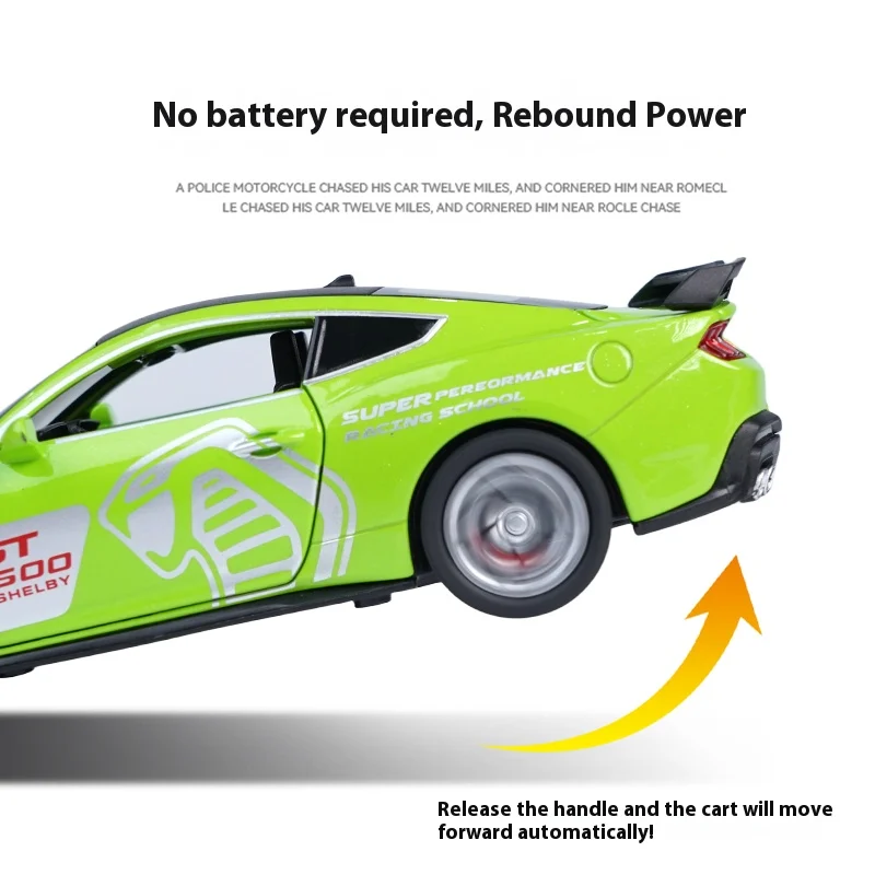 1:32 Mustang GT500 Die-Cast Model Car 5 1:32 Mustang GT500 Die-Cast Model Car - Image 5