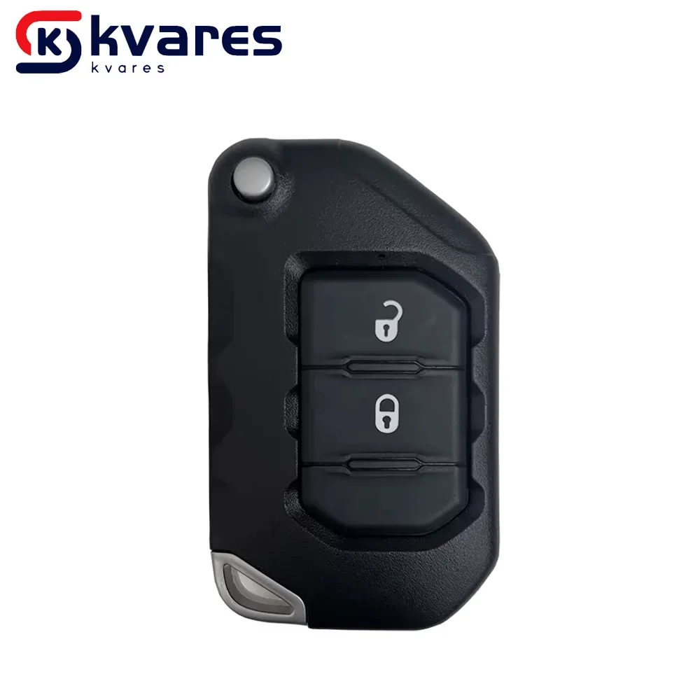 KVARES Keyless Flip Smart Key for Jeep Wrangler 6 KVARES Keyless Flip Smart Key for Jeep Wrangler - Image 6