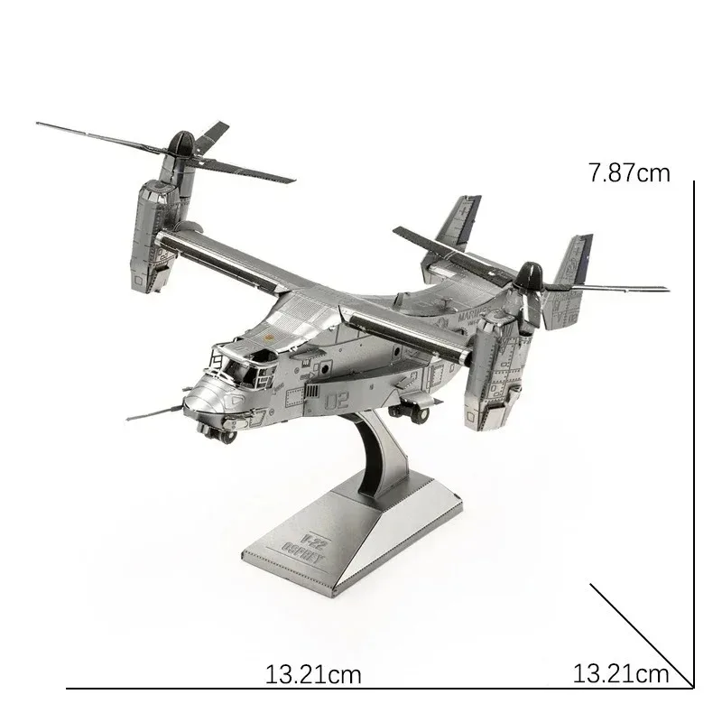 3D Metal Puzzle Set of Military Aircraft Models 7 3D Metal Puzzle Set of Military Aircraft Models - Image 7