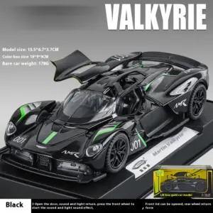 1:32 Diecast Valkyrie Sports Car Model 17 S9bdcf25fbdb34b74b635d28093b7410fE