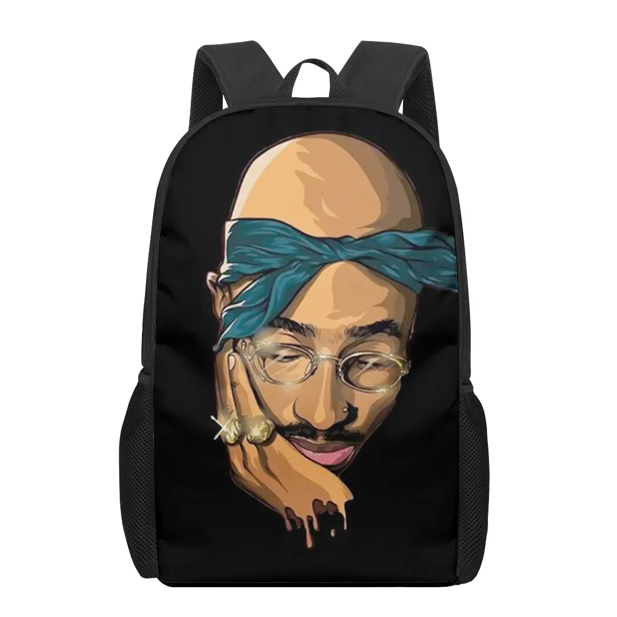 2pac Monochrome Graphic School Backpack 27 2pac Monochrome Graphic School Backpack - Image 27