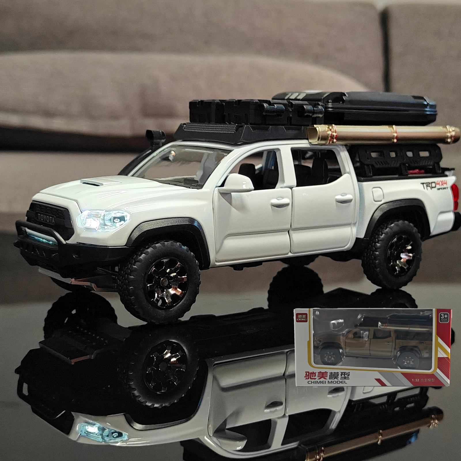 1:32 Scale Toyota Tacoma TRO Pickup Model 9 1:32 Scale Toyota Tacoma TRO Pickup Model - Image 9