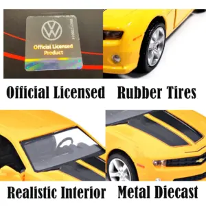 1/36 Scale Chevrolet Camaro Pullback Model Car 20 S9c78a46c471e41ea9ee875b0183c27554