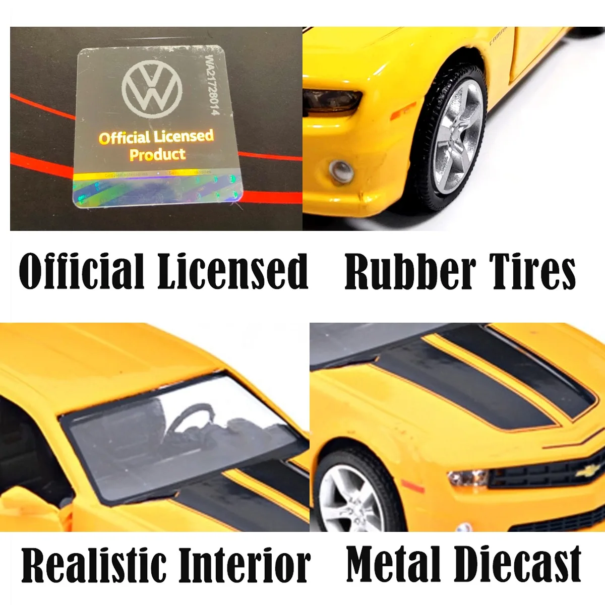 1/36 Scale Chevrolet Camaro Pullback Model Car 3 1/36 Scale Chevrolet Camaro Pullback Model Car - Image 3