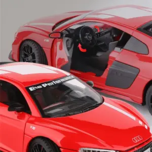 AUDI R8 V10 Plus 1:24 Scale Diecast Model 18 S9ca272911da64cbe8958a1407abf6662r