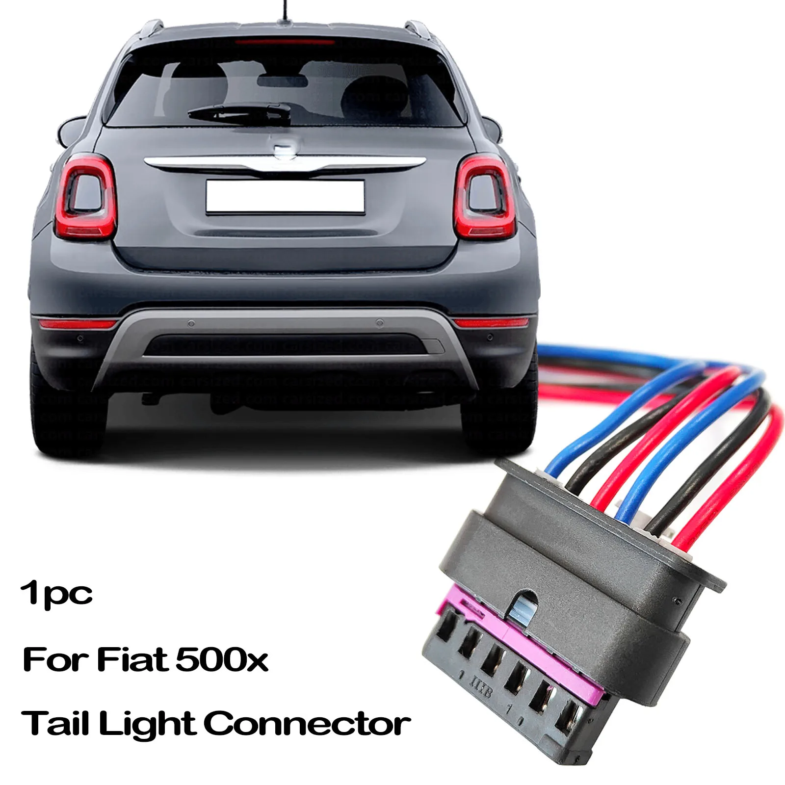 6-PIN Rear Tail Light Connector for Fiat 500X 4 6-PIN Rear Tail Light Connector for Fiat 500X - Image 4