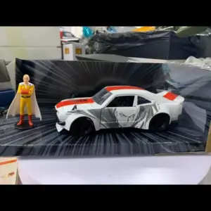 1974 Mazda RX-3 1:24 Scale Model with Figurine 7 S9d35c9baf0f14e55a6f3685c7c665cab5