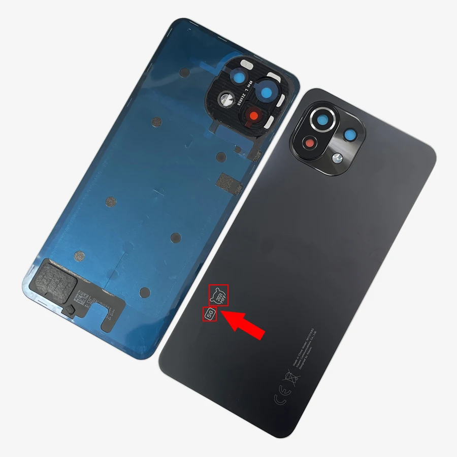 Xiaomi Mi 11 Lite Premium Glass Back Cover 2 Xiaomi Mi 11 Lite Premium Glass Back Cover - Image 2