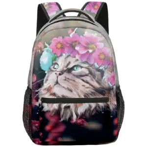 Cute Cat Pattern Waterproof Backpack 40 S9e30a5beddb2443f98c0c38c41cffa30X