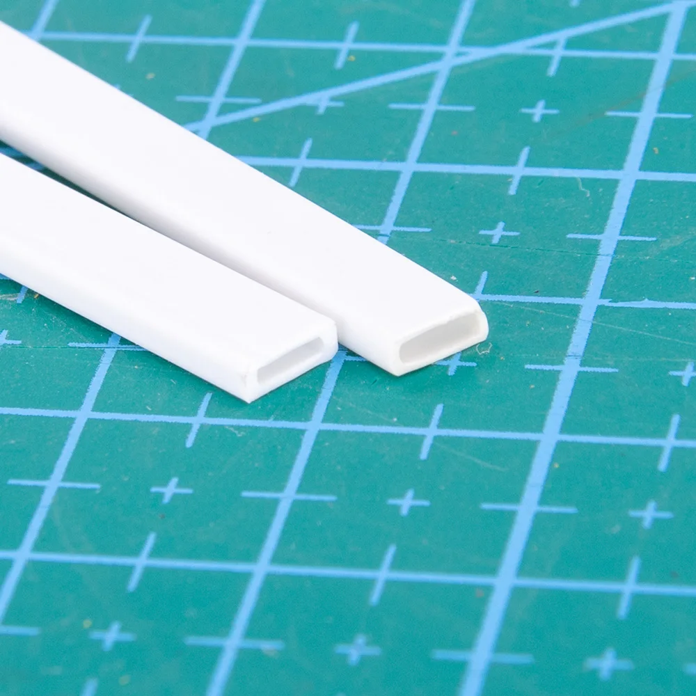 Rectangular White Hollow Square Tube Set 5 Rectangular White Hollow Square Tube Set - Image 5