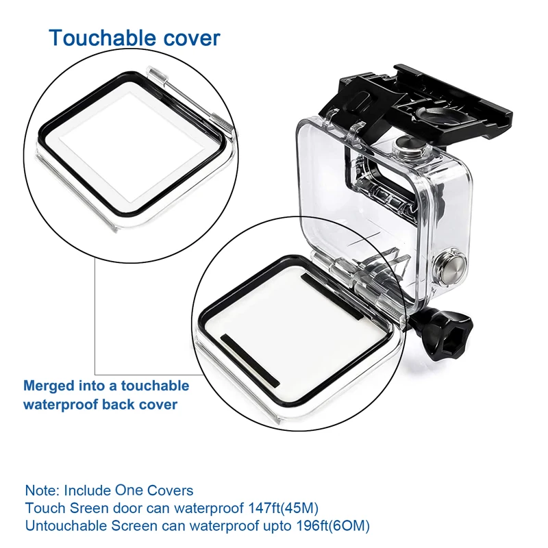 GoPro Waterproof Housing Case for Hero 5, 6, 7 3 GoPro Waterproof Housing Case for Hero 5, 6, 7 - Image 3