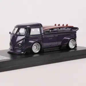 Diecast 1:64 Vintage Pickup Truck Model 7 S9f496517a0334e56a313de433015143ed