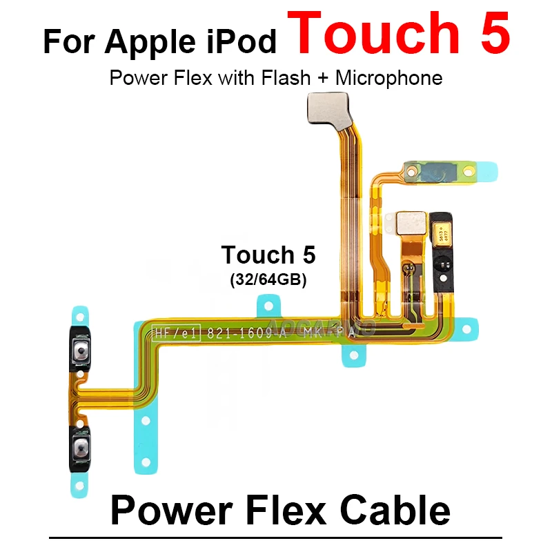 iPod Touch 5 and 6 Replacement Flex Cable 4 iPod Touch 5 and 6 Replacement Flex Cable - Image 4