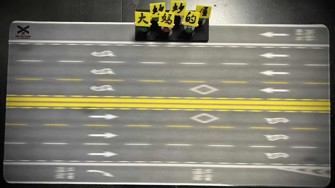 1:64 Scale Parking Lot Racing Track Mat 7 1:64 Scale Parking Lot Racing Track Mat - Image 7