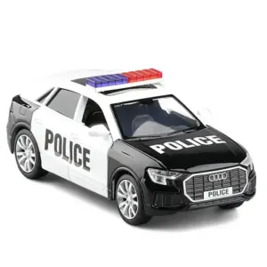 AUDI Q8 Diecast Model 1:36 Police Edition 4 S9fff0e4d49f74156b4223bbc943a6c29A