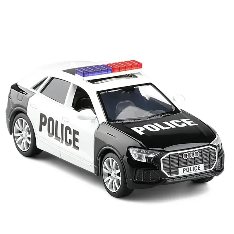 AUDI Q8 Diecast Model 1:36 Police Edition 2 AUDI Q8 Diecast Model 1:36 Police Edition - Image 2