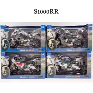 BMW S1000RR 1:12 Scale Motorcycle Model Set