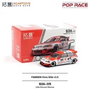 PopRace Xcartoys Pandem Civic EG6 1:64 Scale Model 14 Sa07795989738485a85647450368d42222 2