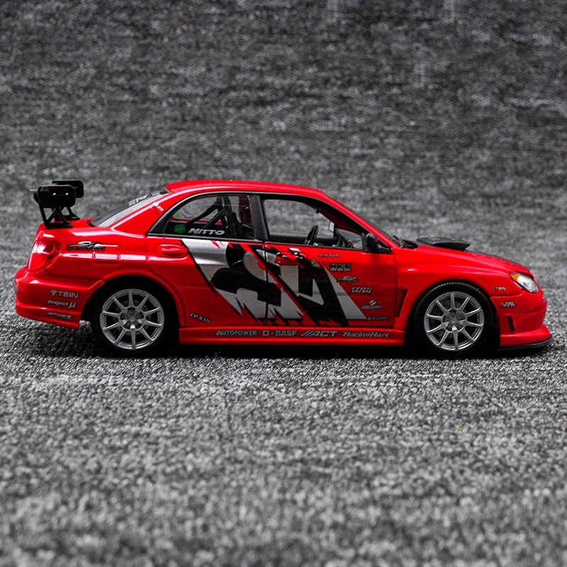 Welly 1:24 Subaru Impreza Diecast Model Car 2 Welly 1:24 Subaru Impreza Diecast Model Car - Image 2