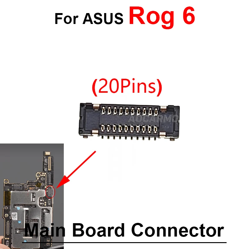30-Pin FPC Connector for ASUS ROG Phone 6 8 30-Pin FPC Connector for ASUS ROG Phone 6 - Image 8