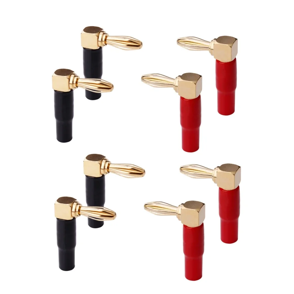 90 Degree 4mm Banana Plug Connector Set 6 90 Degree 4mm Banana Plug Connector Set - Image 6