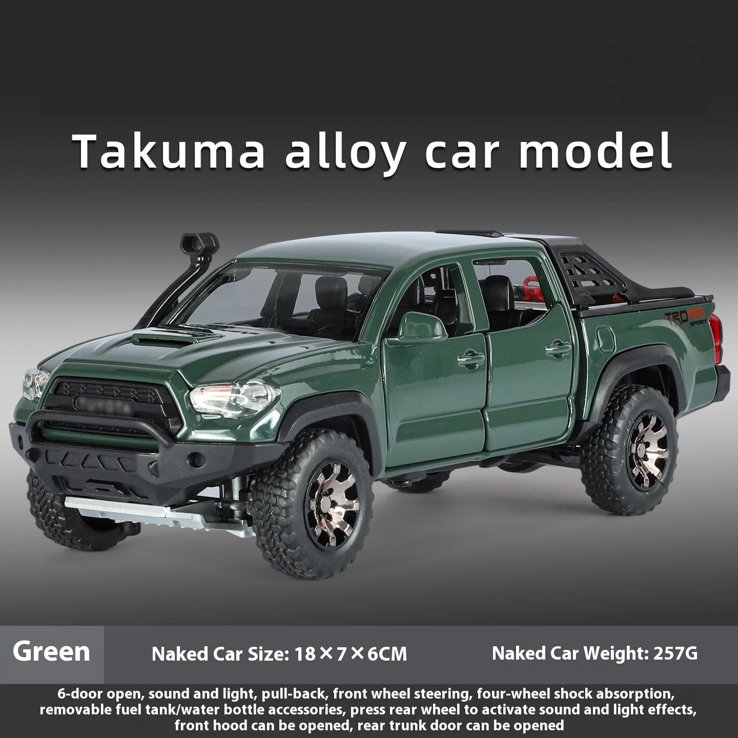 1:32 Scale Toyota Tacoma Model Truck 10 1:32 Scale Toyota Tacoma Model Truck - Image 10