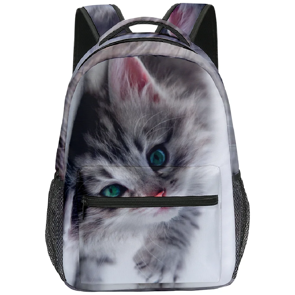 Cute Cat Pattern Waterproof Backpack 19 Cute Cat Pattern Waterproof Backpack - Image 19
