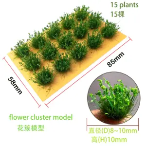 Miniature Grass Cluster Model HDD-560 Set 19 Sa217565882994f469828a22242664420s