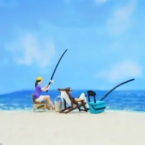 Handmade Fishing Miniature Model 2.6 cm Resin 21 Sa220366327c447f4a74277d925768fb8K