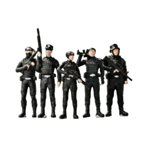 1/64 Scale Tactical Police Miniature Figures Set 15 Sa25bd4f60c5d4adbbf0f402737cf2504p