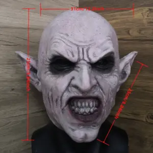 Nosferatu Grey Vampire Latex Mask for Adults 11 Sa2f98584869a43cd8986003b591f0036M
