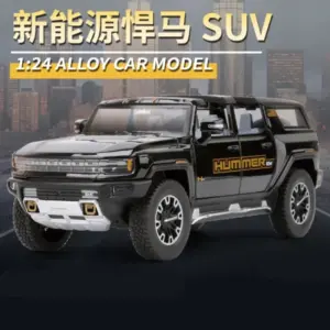1:24 Scale HUMMER EV Diecast Model with LED 27 Sa3012b7c98254de4bd2f434f2052b73d8