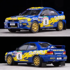 1:18 Subaru Impreza WRC Rally Car Model 6 Sa39f2017dd654d80b3806c6450e50dbfy